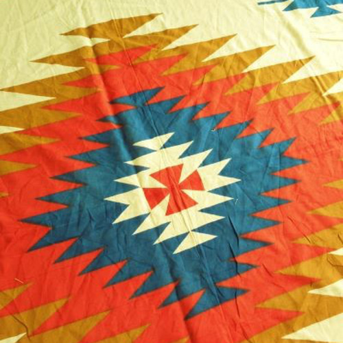 お取り寄せ】オルテガ柄のフリークロス☆ベージュ その他インテリア