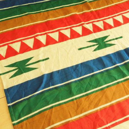 お取り寄せ】オルテガ柄のフリークロス☆ベージュ その他インテリア