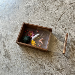 『サシェボックス』　フラワーアート　キャンドル　香り 3枚目の画像