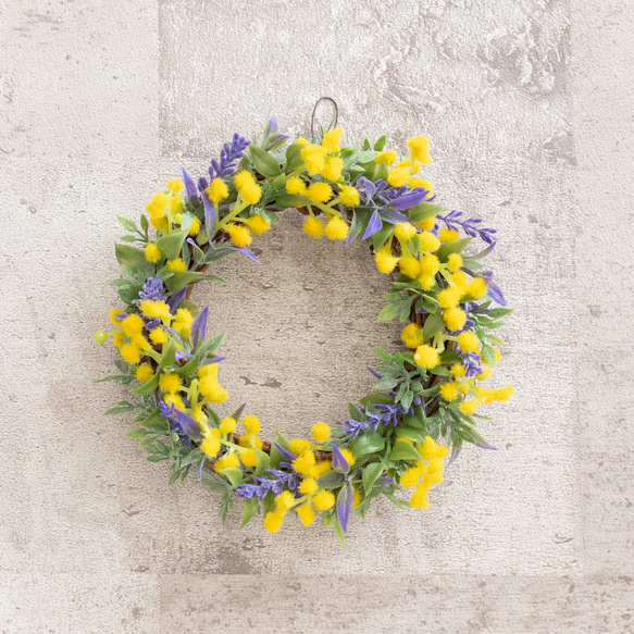 受注制作ミモザリース