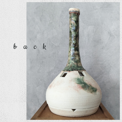 No．6】陶器のオブジェ・照明 スタンドライト・テーブルランプ