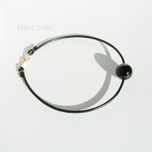 モリオン　18mm ブレスレット 希少石スギライト×モリオン【18mm】プレミアムお守り