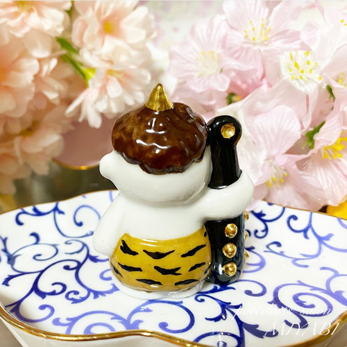 キョトン顔の癒し系オニちゃん置物 その他人形 MIYABI 通販 17138651