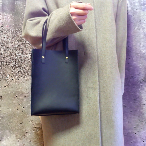 【受注製作】姫路レザーのトートバッグ　新発売　本革　レザー　バッグ　トートバッグ　ハンドバッグ　 3枚目の画像