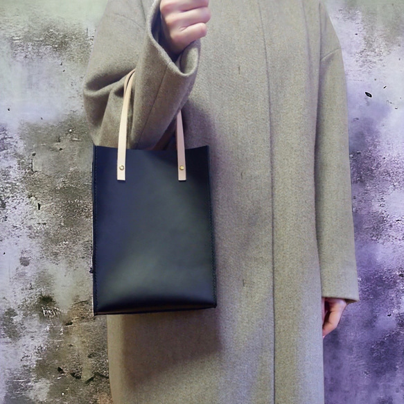 【受注製作】姫路レザーのトートバッグ　新発売　本革　レザー　バッグ　トートバッグ　ハンドバッグ　 2枚目の画像