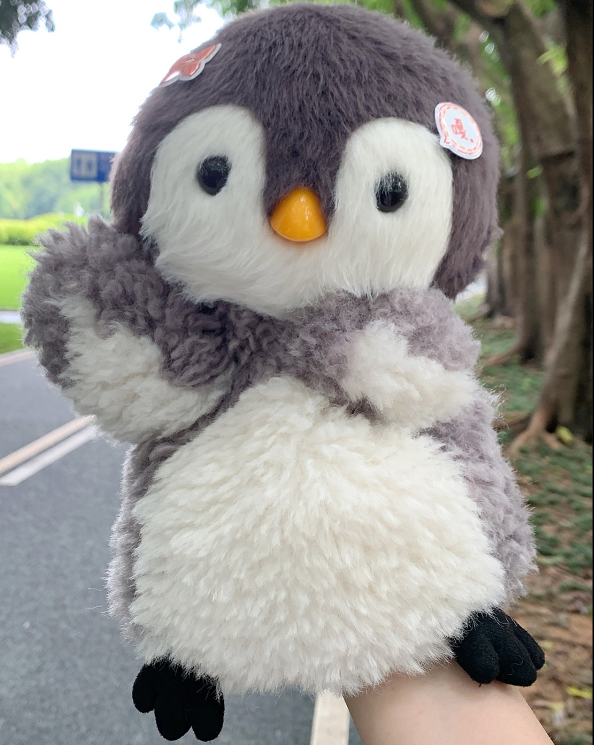 リルリンリン　ハンドパペット　ぬいぐるみ