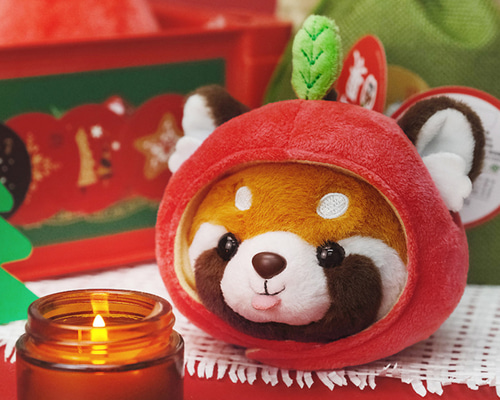 四季オリジナル リアル レッサーパンダ レトロ ぬいぐるみ