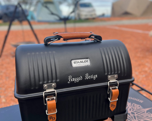 新品　スタンレーランチボックス&テーブル&レザーハンドル　セット 新品スタンレーランチボックス&テーブル&レザーハンドルセット
