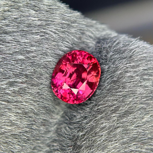 鑑定書付き 天然未加熱サファイア 1.11ct ハート形 高品質 ラベンダー 