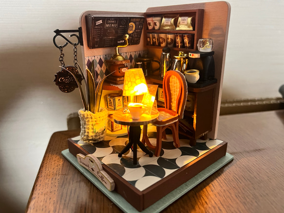 小さなカフェ ドールハウス その他置物 atsuko's dollhouse 通販