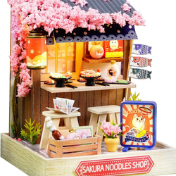 ドールハウス　ピンクと黒のリバーシブル ピンクのドールハウス その他置物 atsuko's dollhouse 通販