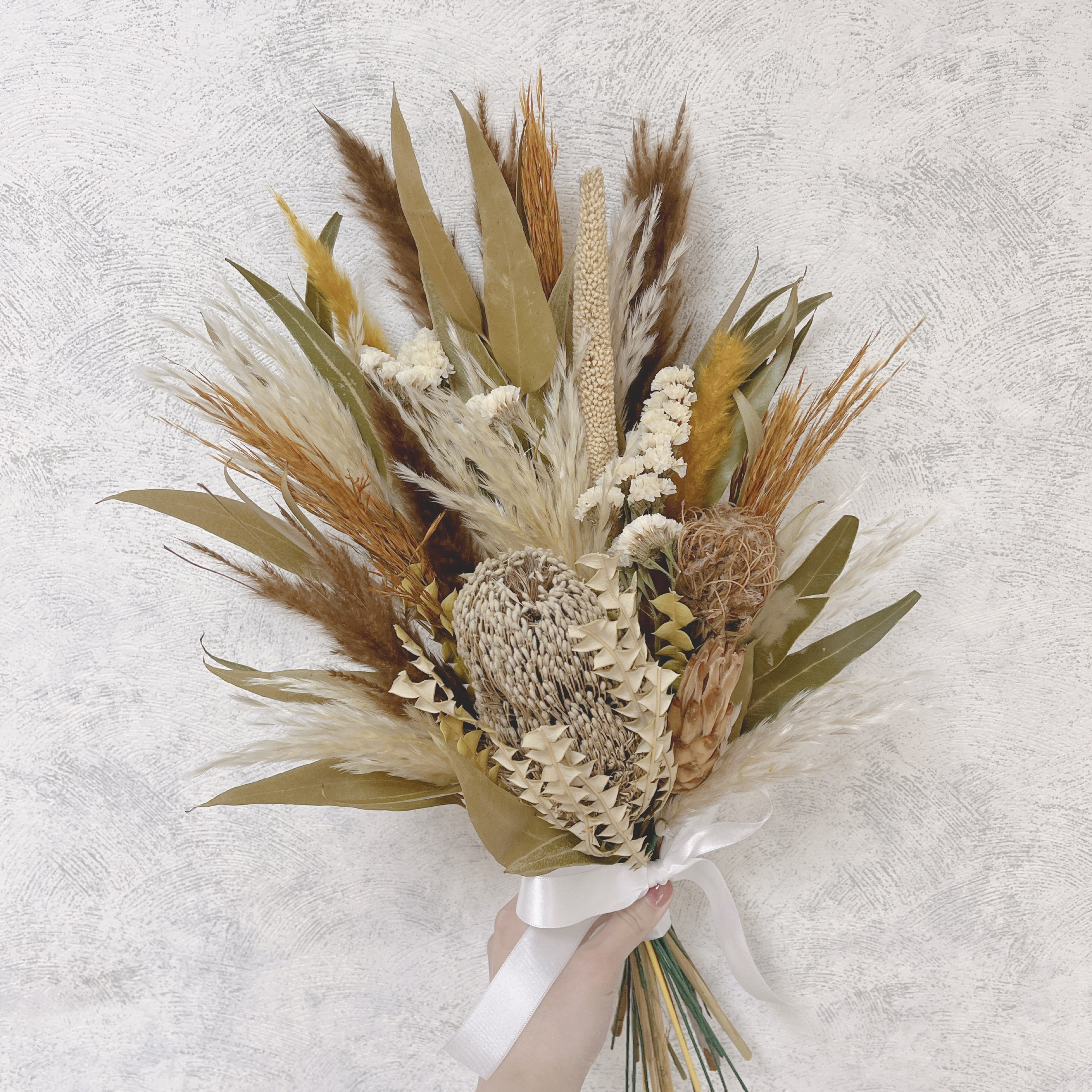 ブーケ＆ブートニア【No.237】ドライフラワー ドライフラワーブーケ