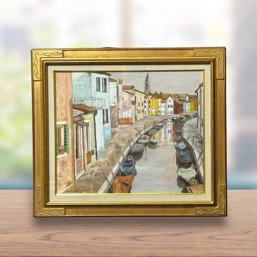 イタリア　絵画 Amazon.co.jp: UTOP-art イタリアの都市景観抽象ウォールアート