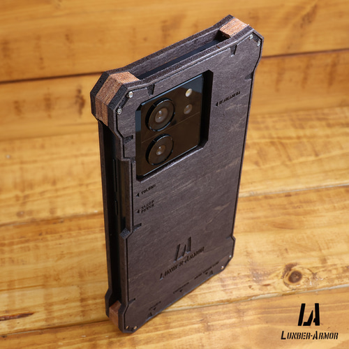 Xiaomi 13t / 13t ケース 木製 ウッド かっこいい 木 本革 耐衝撃