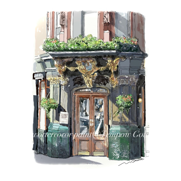 オーダー出品A4拡大版2枚セット1200円 絵画 基典 通販｜Creema 