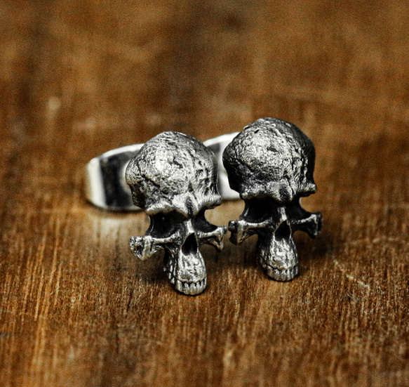 クロムハーツフープ トゥルー ファxキン ラブ ピアス925 希少