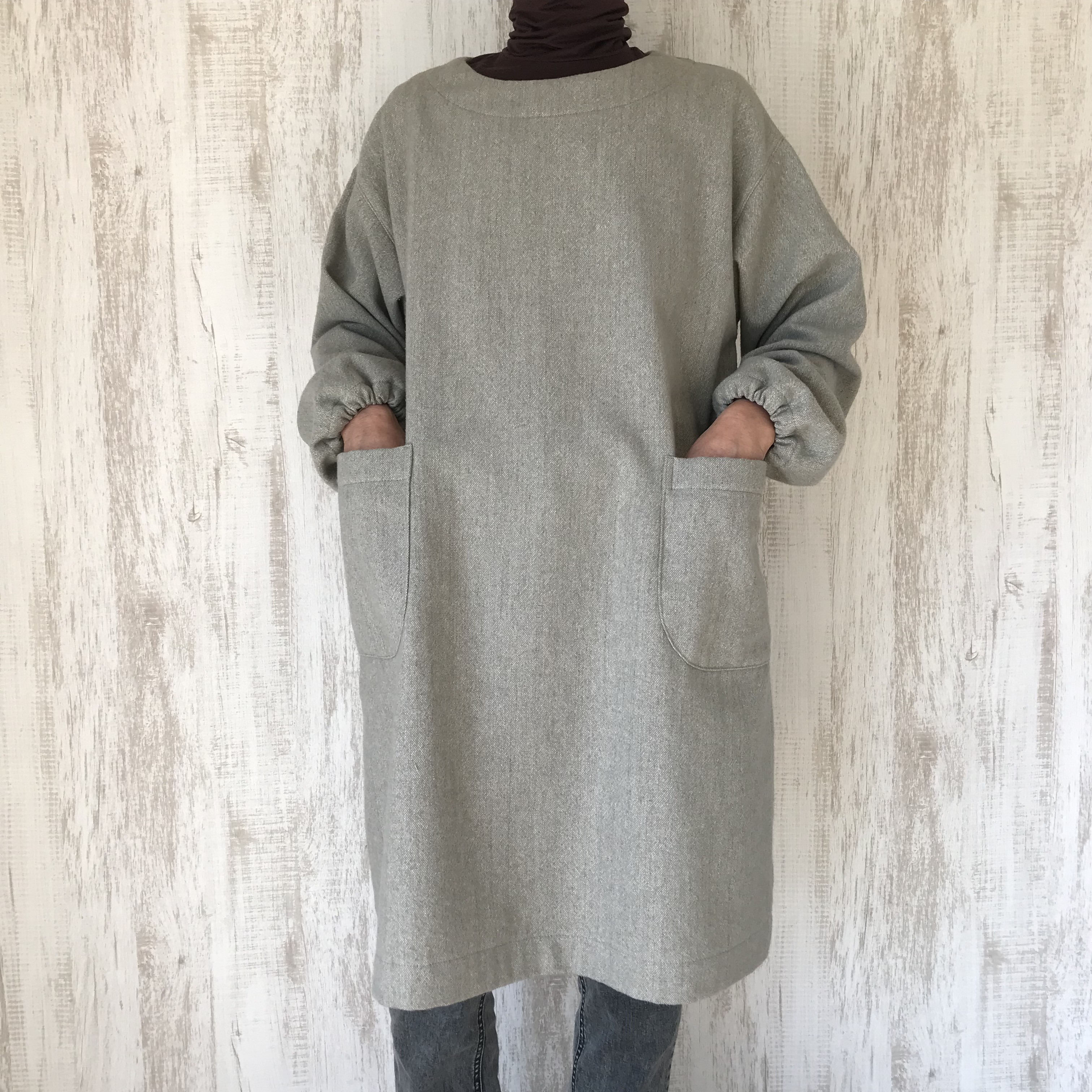 柔らか 起毛地 ゆったり　チュニック[2番色]