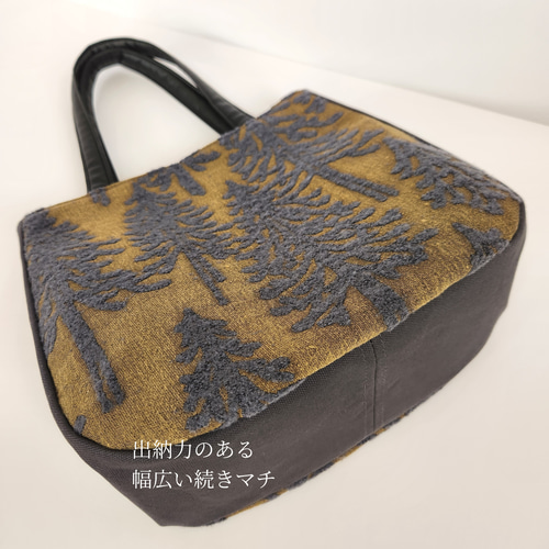 ミナペルホネン メッツァ トートバッグ 角丸 布バック バック
