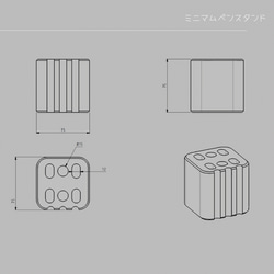 受注生産 職人手作り ペン立て 卓上収納 ペンスタンド オフィス家具 テレワーク 無垢材 天然木 木製雑貨 LR2018 4枚目の画像