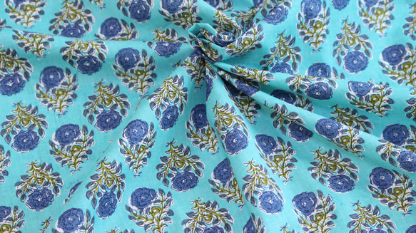 印度　木版更紗 インド 木版更紗 鬼手更紗 | ASIAN ACCENTS