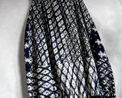 藍染ロングスカート ギャザーロングスカート[品番：AZLW0021611]｜AZUL BY MOUSSY