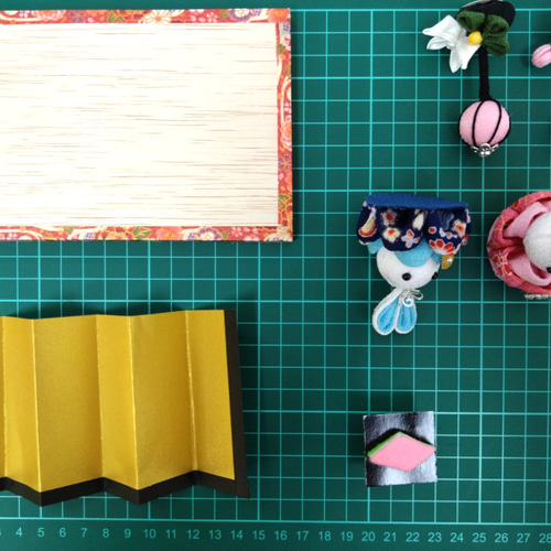 雛人形 ひな祭り 桃の節句 つまみ細工 ひな人形・雛飾り himadare 通販