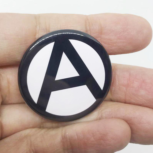 豹柄 ピースマーク アナーキー 缶バッジ セット punk パンク グッズ