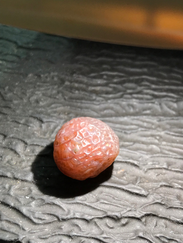 ゴビ石−1199 ゴビ瑪瑙　原石　『糸玉』 9枚目の画像