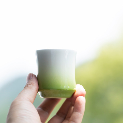 青竹 徳利セット 酒器 手作り 景徳鎮窯 おしゃれ 陶磁器 贈り物