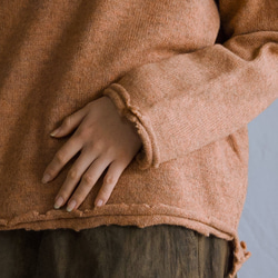 おとなのフリンジ　ラムズウールのセーター 11枚目の画像