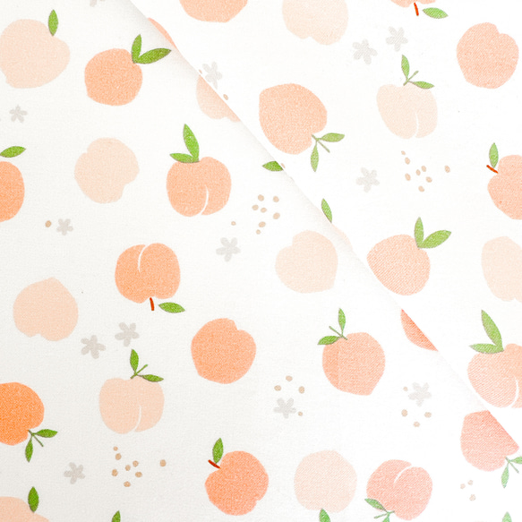 〘 上履き入れ 〙ピーチブロッサム  ［ ピンク／ホワイト ］女の子　桃　フルーツ　ピーチ 8枚目の画像