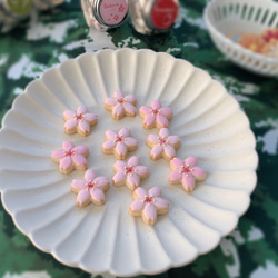 桜のアイシングクッキー　プチプレゼント（3袋） 2枚目の画像