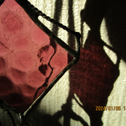 おとぎの国から　ステンドグラスのペンダント　魔女のランプ 8枚目の画像