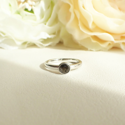 にゃんこのお毛毛✨️フィリフォームクリスタルのリング✨️ ペットの