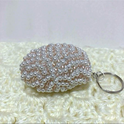 ビーズがま口☆ミニがま口☆ハンドメイドがま口☆キーホルダー がま口 