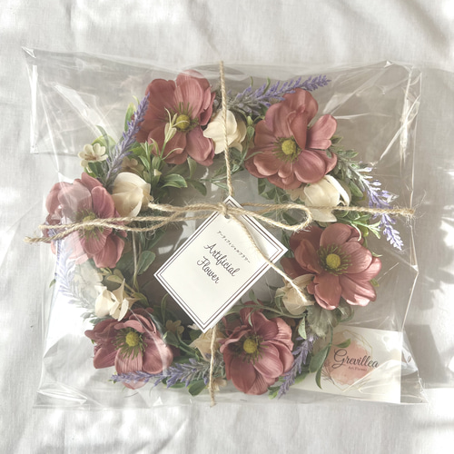 アネモネリース アートフラワー Art Flower Grevillea 通販 17144042