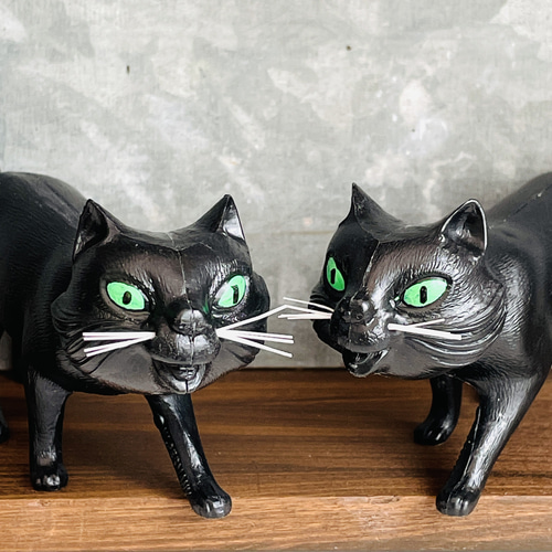 黒猫人形アンティーク調 Amazon.co.jp: 黒猫 ゴシック 人形 3体セット 悪魔 魔法猫