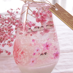 【新作！選べるどうぶつ 再販3】シアワセの瓶ヅメ～桜色の春の空　可愛らしく。優しく。心和む桜色の春。 18枚目の画像