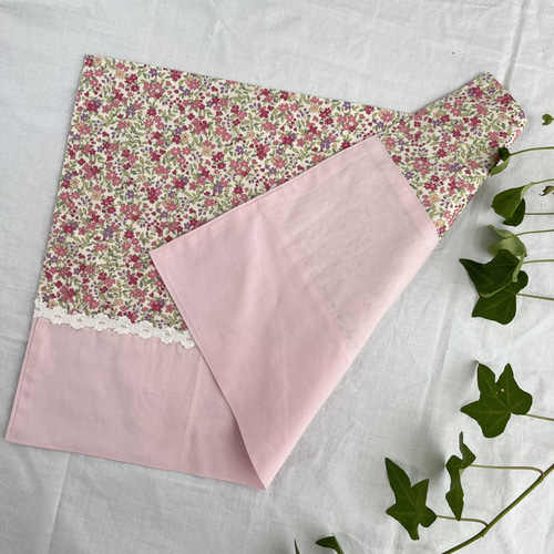 リバティ　お弁当袋　コップ入れ　ランチクロス　ランチョンマット　セット　ピンク リバティ お弁当袋 コップ入れ ランチクロス ランチョンマット セット