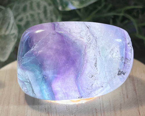 バイカラーフローライト キラキラ虹入り 合格祈願、集中力、記憶力を高める 守護石 バイカラーフローライト キラキラ虹入り 合格祈願、集中力