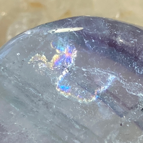 ☆数量限定☆高品質♢お買得【マルチフローライト『天才の石』タンブル