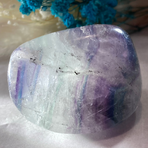 ★数量限定★高品質♢お買得【マルチフローライト『天才の石』タンブル連】❤️ ☆数量限定☆高品質♢お買得【マルチフローライト『天才の石』タンブル