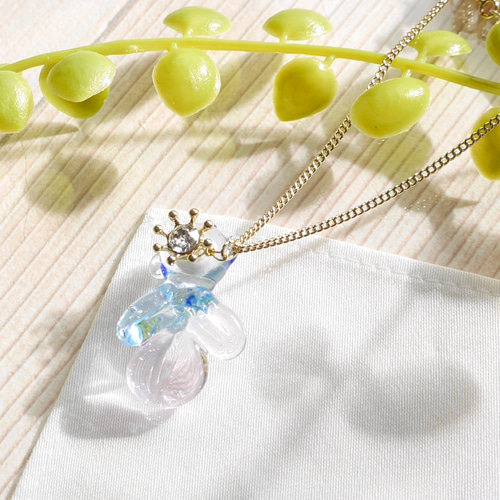 ネックレス ガラス細工 ハンドメイド ガラス細工 ハンドメイド ネックレス