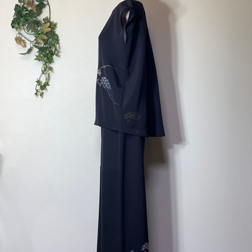 N様ご予約品】着物リメイク 留袖 ワイドパンツのセットアップ