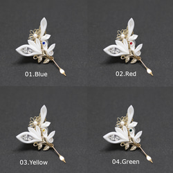 [客製「天使系列」] Tsumami耳夾[01「六翼天使」] 第2張的照片