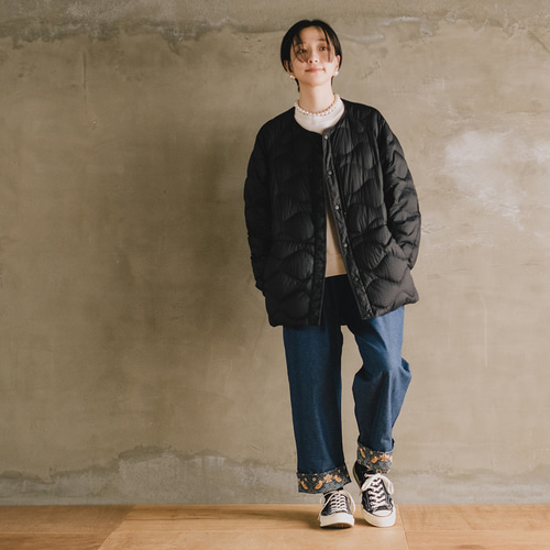 ロールアップ専用パンツ！ウィリアムモリス ゆったり履ける デニム