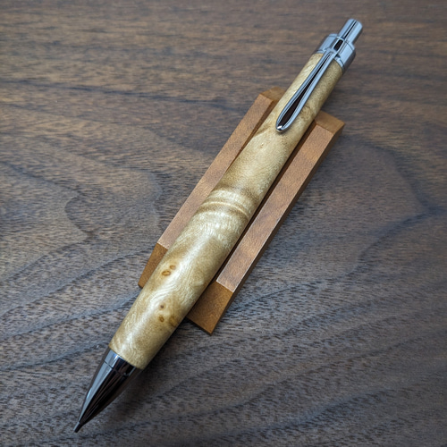 新作】マーブルウッド シャープペンシル No.353 ペン・筆記用具 工房