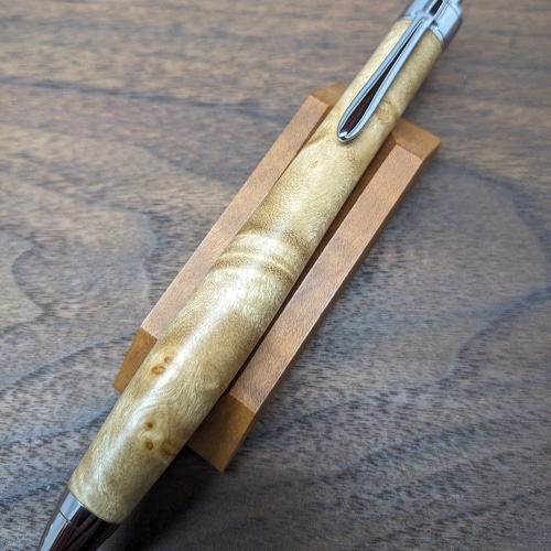 新作】マーブルウッド シャープペンシル No.353 ペン・筆記用具 工房