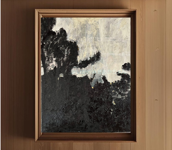 32×41㎝「朝の公園」F6・原画・油彩 N 絵画 かいがのみせ