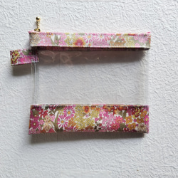 S 16.5×14 透明袋瑪格麗特安妮自由層壓小禮物♡仲夏花園裡鮮花盛開 第1張的照片